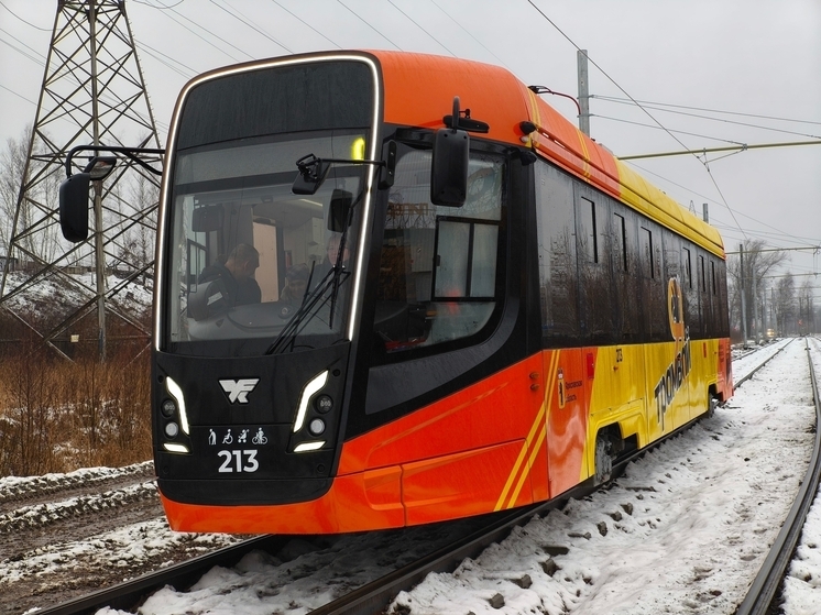 В Ярославле завершили обкатку новых трамвайных путей и разворотного кольца