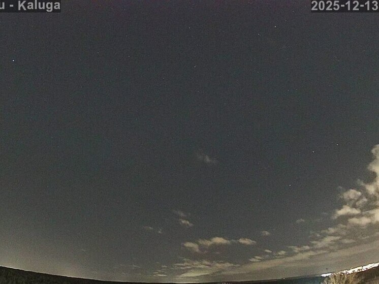 Калужане смогли увидеть падающие звёзды