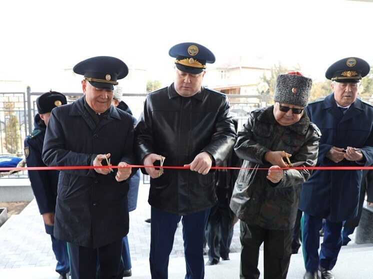 Генпрокурор открыл новое здание Октябрьской прокуратуры в Бишкеке