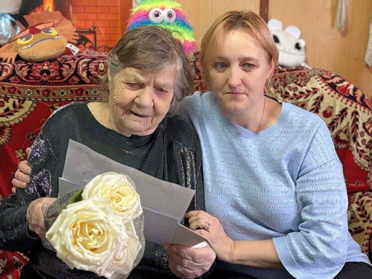 Жительницу Барятино поздравил российский президент