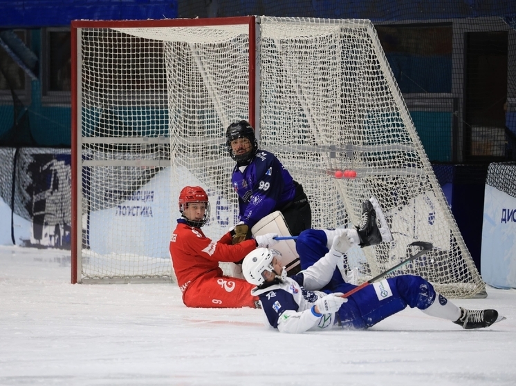 Хоккейный «Енисей» завершил домашние матчи 2025 года крупной победой над «Сибсельмашом»