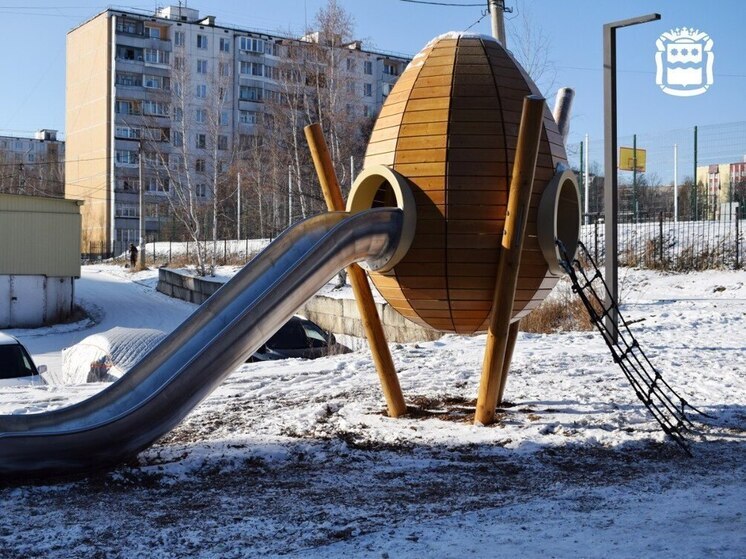 В столице БАМа благоустроили улицу Школьную