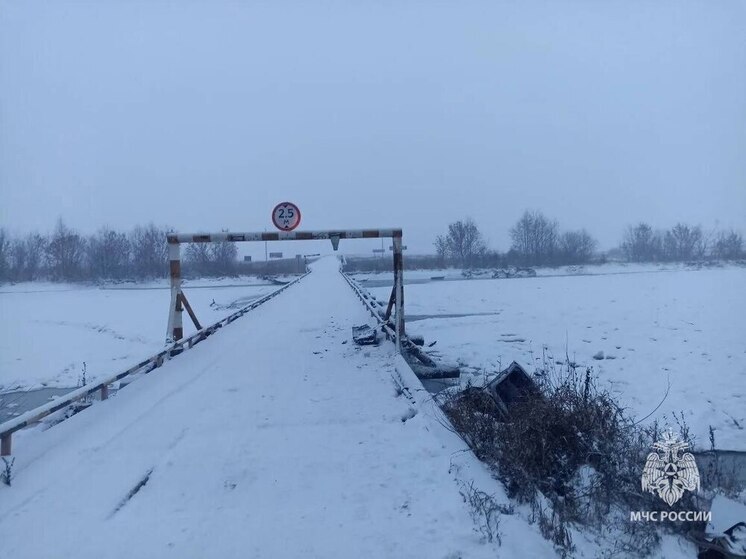 В Башкирии автомобиль с двумя людьми съехал в реку