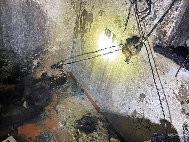 Пожар в Комсомольском унес жизнь мужчины