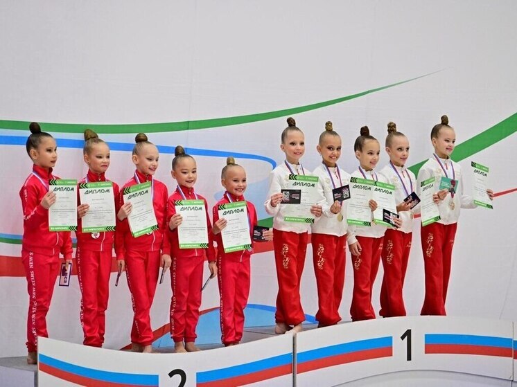 Соревнования по художественной гимнастике собрали 240 спортсменок в Карелии