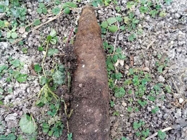 В Белгороде нашли боеприпас времен Великой Отечественной войны