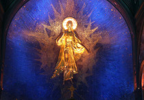 Литургия «по-новому» прошла сегодня в церкви в общине Айгешат города Армавир