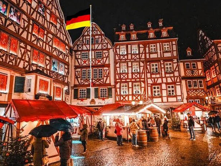 Германия — Рождественский рынок на мушке — спецназ успел