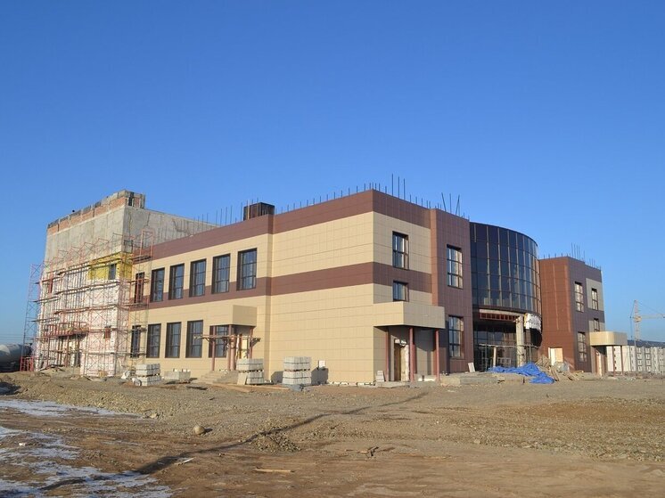 В хакасском селе продолжают строить новый центр притяжения