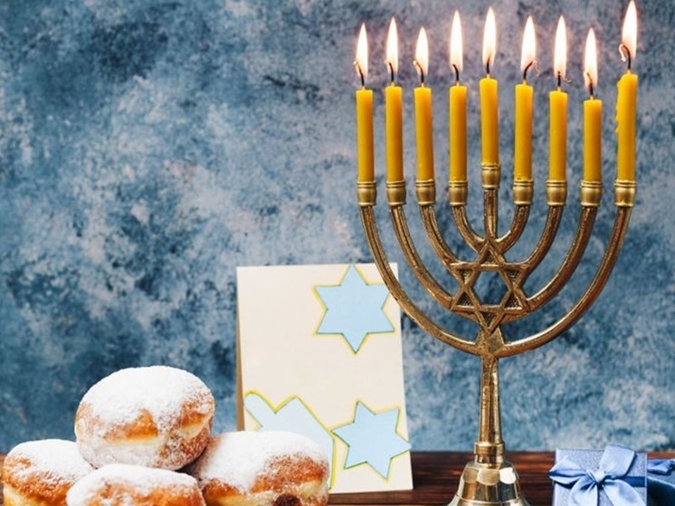 Денис Паслер поздравил еврейскую общину с Ханукой