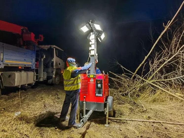 В Ростовской области восстановили электроснабжение после непогоды