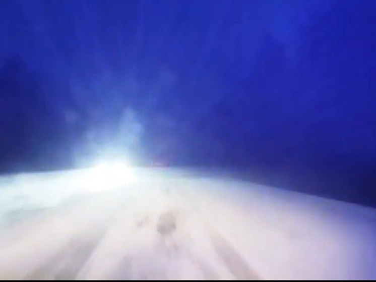 Курганцев призвали не покидать пределы населённых пунктов из-за снегопада и метели