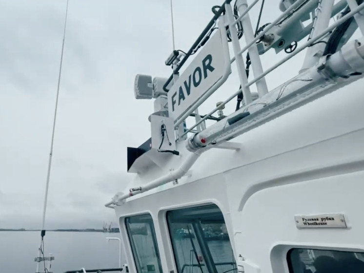 Новый спасательный буксир заработал в порту Архангельска