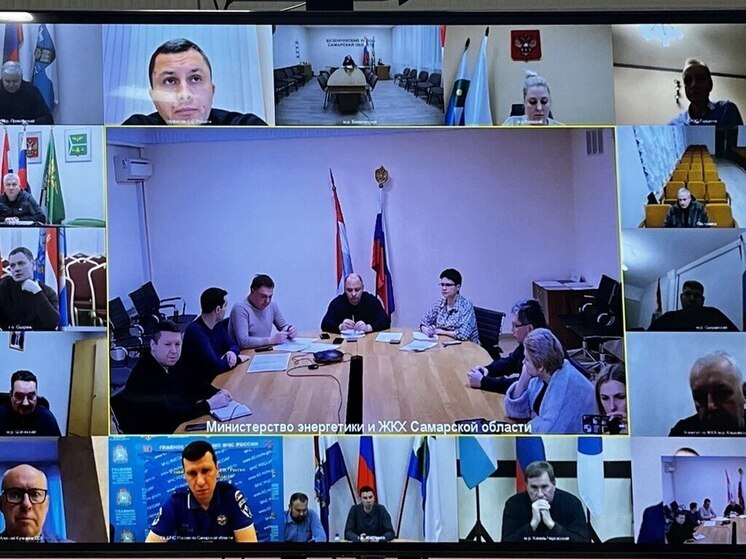В Самарской области создан оперативный штаб для ликвидации последствий снегопада и аварий на электросетях