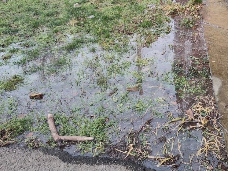 В Ростове улицу Школьную топит почти неделю