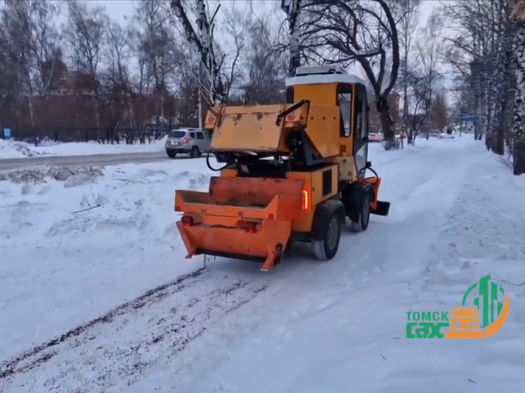 За выходные в Томске вывезли 11 тысяч тонн снега