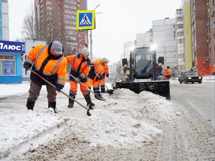 В Самаре 6 улиц расчищено от снега и деревьев, поработали городские службы