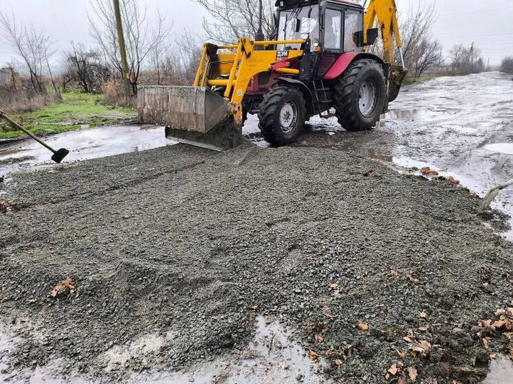 В Запорожской области отремонтировали дорогу по маршруту школьного автобуса