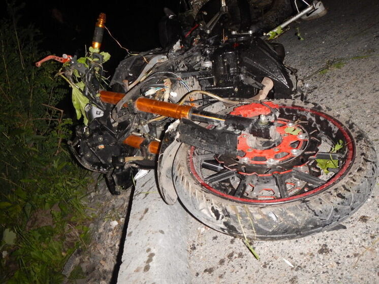 В Губахе пьяный водитель без прав сбил мотоциклиста на встречке