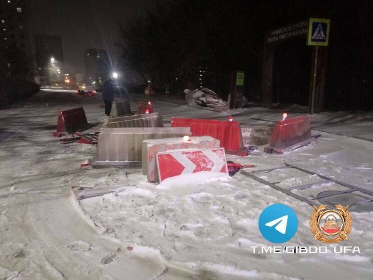 21-летний автомобилист пострадал в ДТП в Уфе