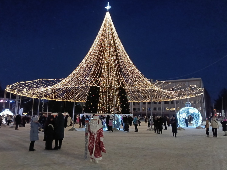 Биография главной елки Йошкар-Олы: как она изменилась за 20 лет