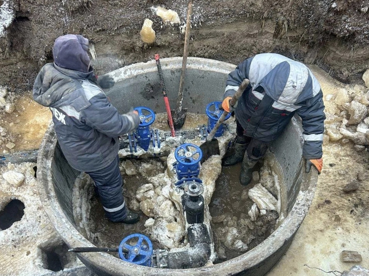 В Архангельске смонтирован участок нового водовода на Бревенник