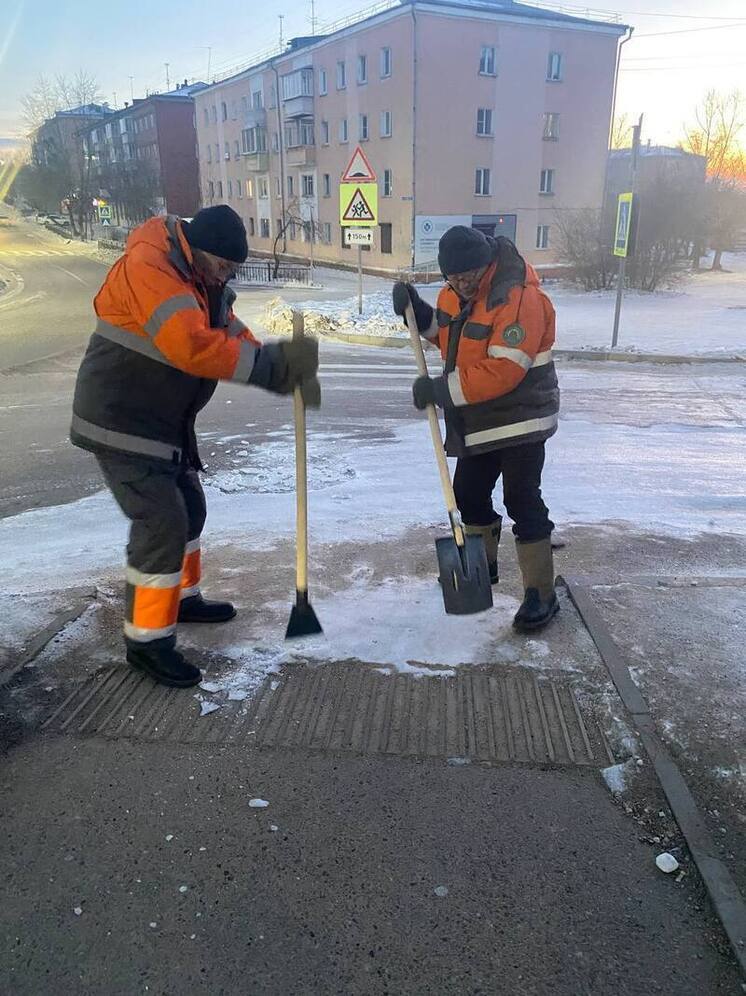 В Улан-Удэ рассказали о борьбе со снегом в выходные дни
