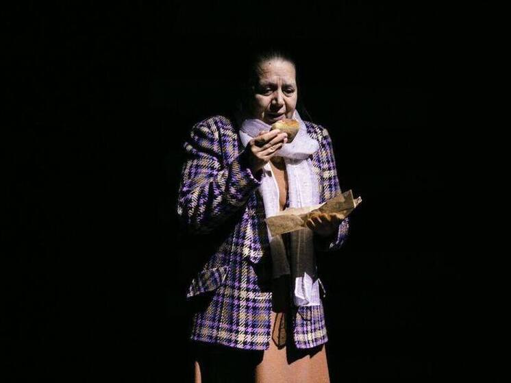 В Красноармейском показали спектакль «Кусок хлеба» о детях войны