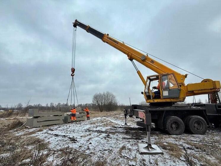 Под Владимиром строят новую дорогу в Суздальский район