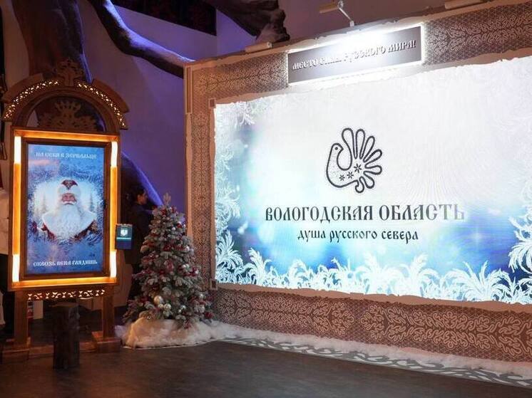 Вологодчина представила свою новогоднюю «Книгу сказок» на выставке в Москве (0+)