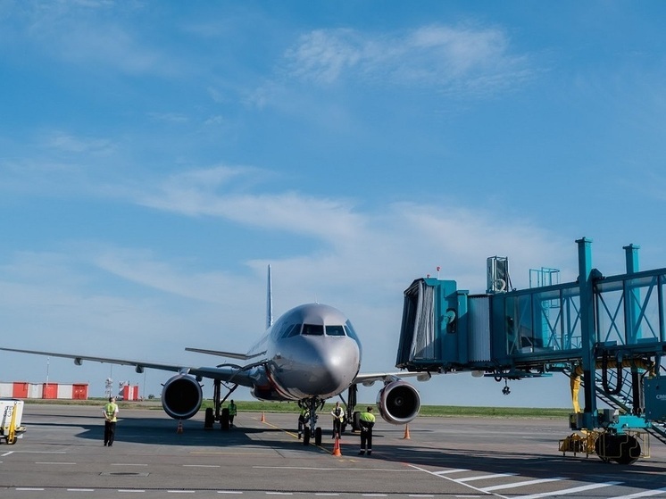В Волгограде задерживается вылет одного авиалайнера в Москву