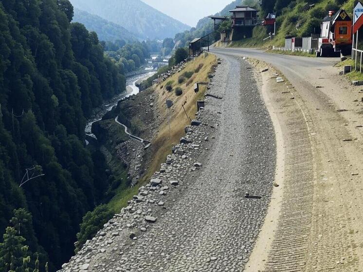 На участке автодороги в Дагестане временно закрыто движение из-за снежных заносов