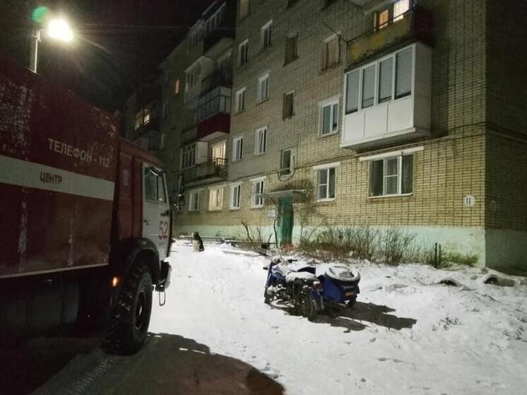 В Чаадаевке пожарные ликвидировали возгорание электропроводки в квартире