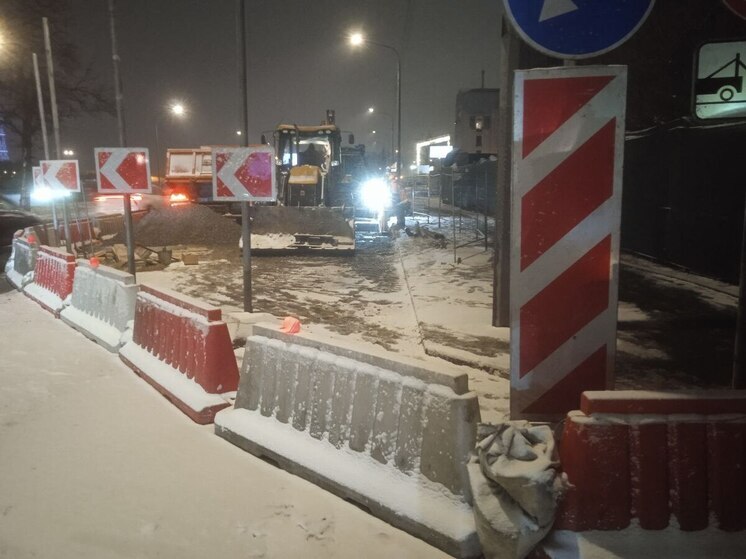 Участок трубопровода заменят на Пироговской набережной после аварии