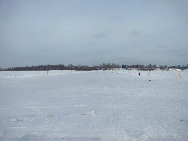 В Колпашевском районе открыта ледовая переправа через Обь
