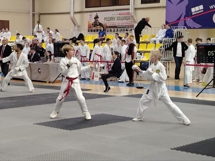 Брянские каратисты завоевали более 30 медалей на турнире в Тамбове