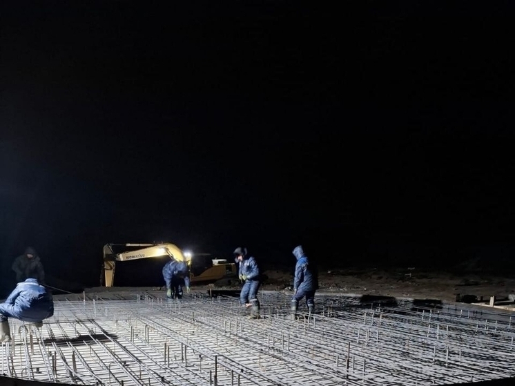 В Сладковском округе возводят водоочистные сооружения нового поколения