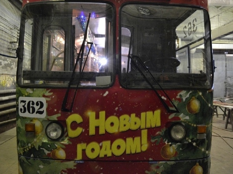 На ивановские маршруты выходят новогодние троллейбусы