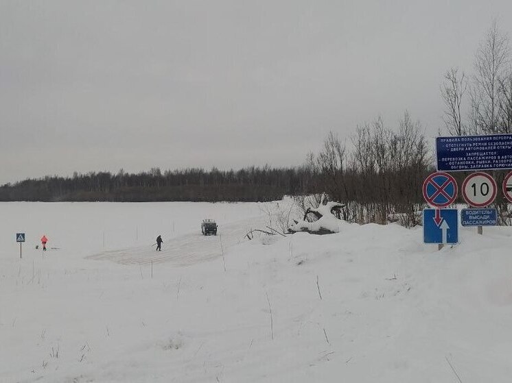В Каргасокском районе открылись зимник и ледовая переправа через Васюган