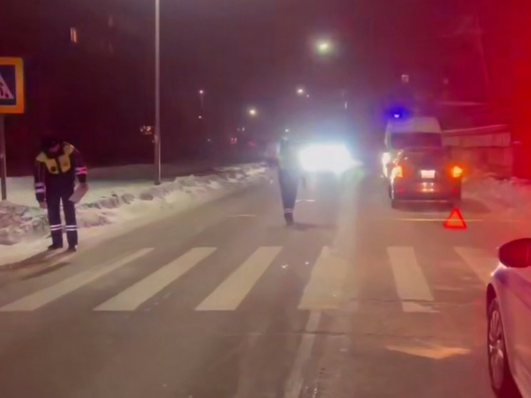 В Улан-Удэ водитель на «Хонде» сбил девушку на пешеходном переходе