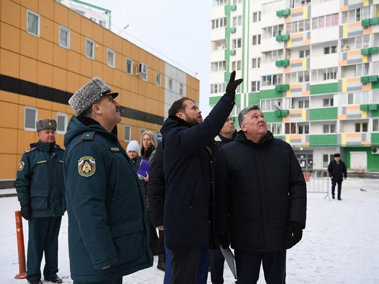 В Твери продолжают восстанавливать многоэтажку, пострадавшую от атаки БПЛА