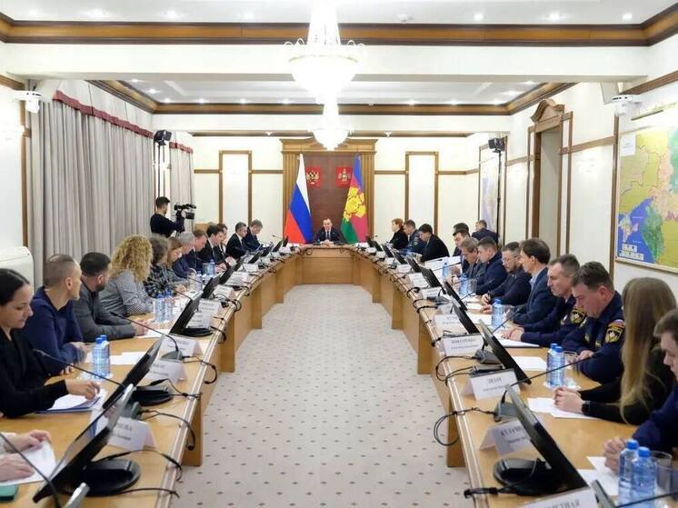 На Кубани обсудили восстановление пляжей в Анапе и Темрюкском районе после ЧС