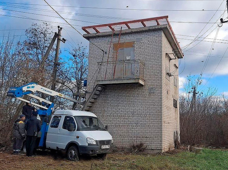 Липецкие строители дарят новую жизнь подстанциям ДНР