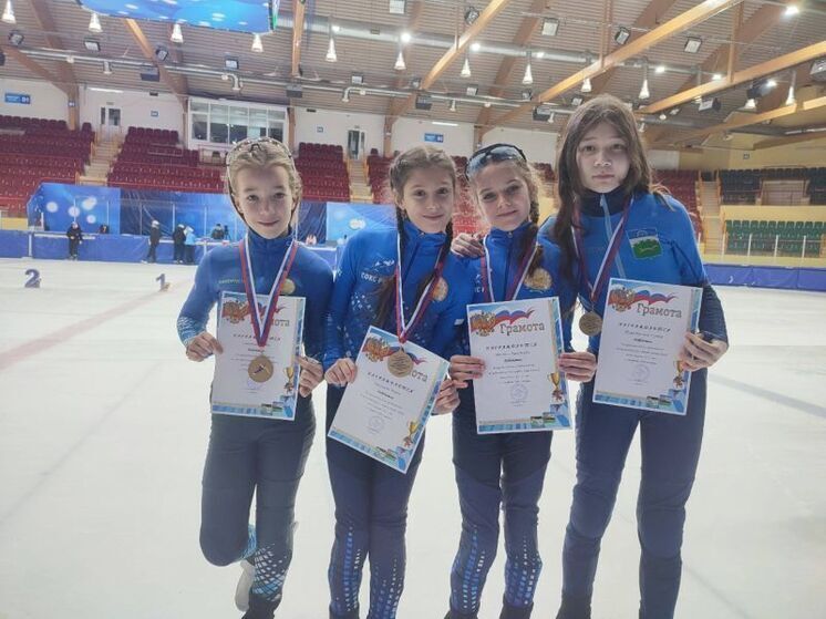 Шесть медалей завоевали конькобежцы из Башкирии на турнире в Саранске