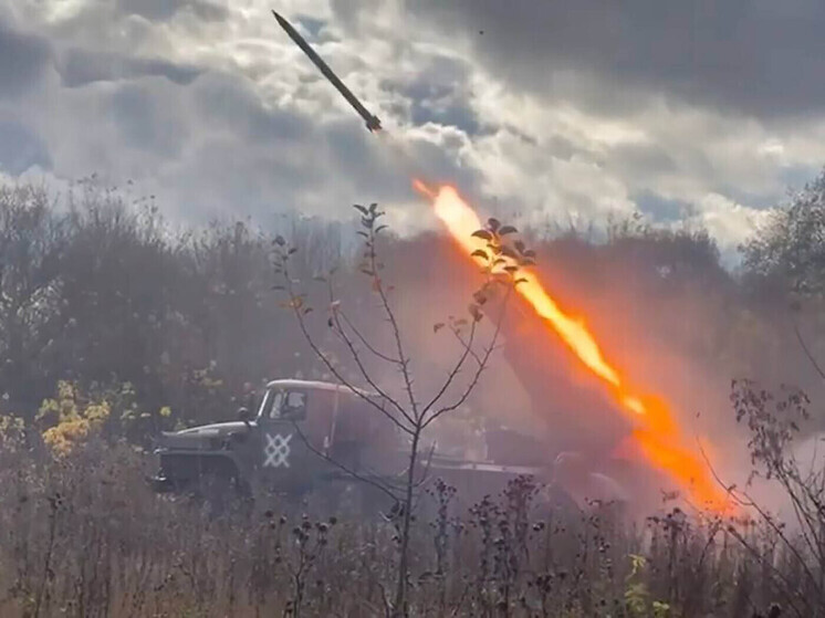 Артиллеристы 30-го мотострелкового полка группировки войск «Север» ежедневно оказывают поддержку штурмовым отрядам, продвигающимся в Сумской области