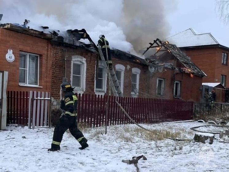 В Людинове во время пожара погиб пенсионер