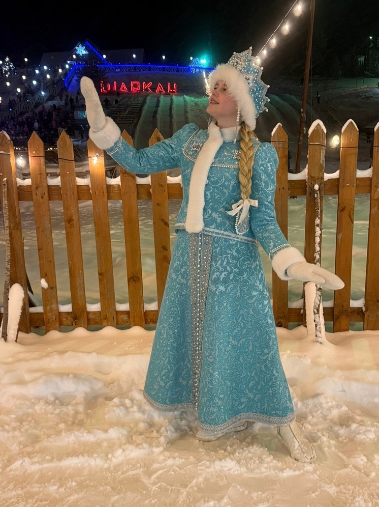 Костромская Снегурочка побывала в Удмуртии на фестивале