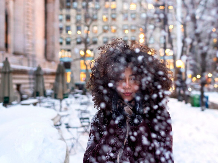 Липецкую область ждут туман, снегопад и гололедица