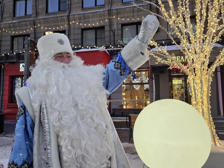 Новосибирских морозов встретят забегом Дедов Морозов в центре города