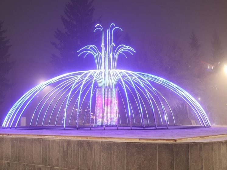 Новый светодинамический фонтан появится в столице Хакасии